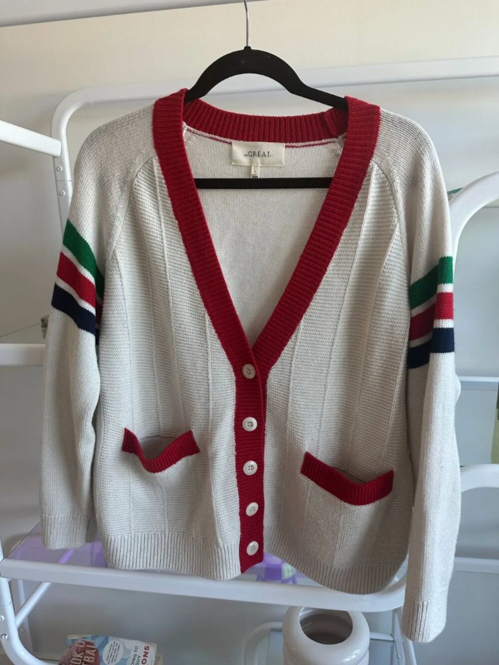 THE GREAT "The Slouch Cardigan"